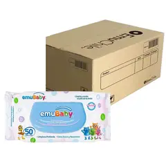 EMUBABY - Toalla Húmeda 50 CT (X20)