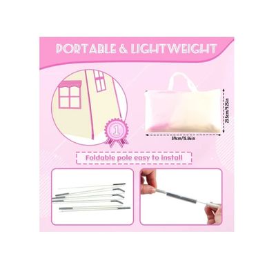 Imagen 2 del producto Castillo Infantil De Princesa Carpa De Juego Para Niñas