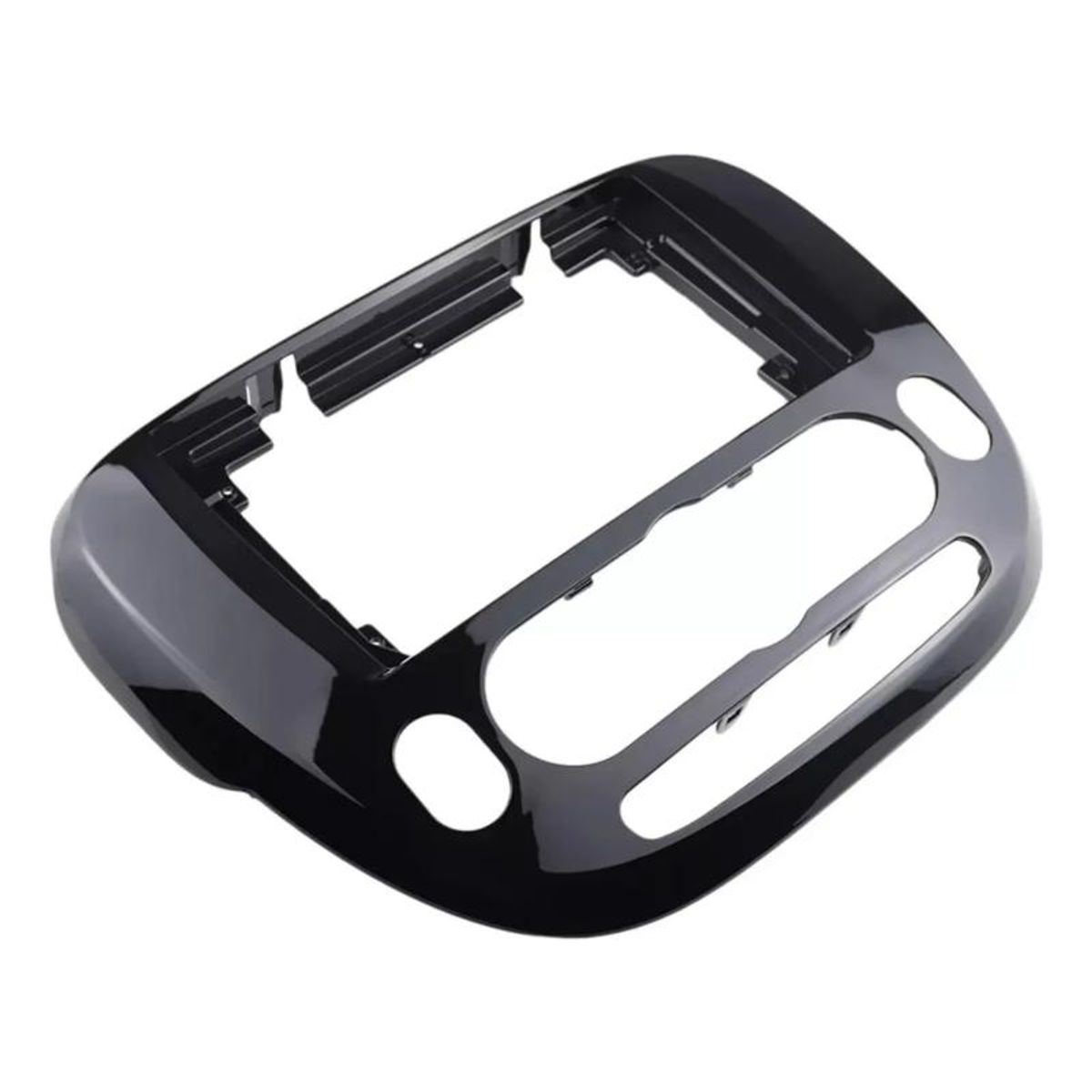 GENERICO - Bisel Adaptador Kia Soul 2014-2018 9 Negro Brillante