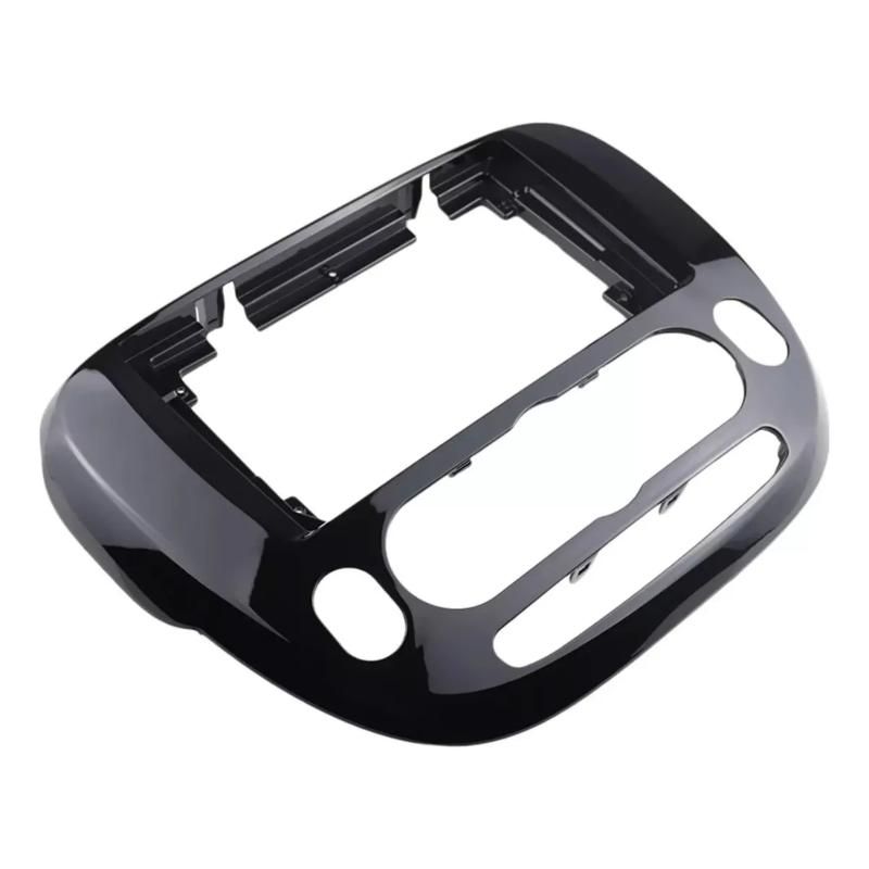 GENERICO - Bisel Adaptador Kia Soul 2014-2018 9 Negro Brillante