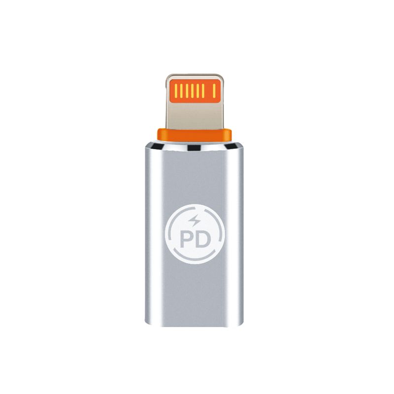 MOTOMO - OTG Motomo Adaptador OTG Tipo C a Lightning Plata