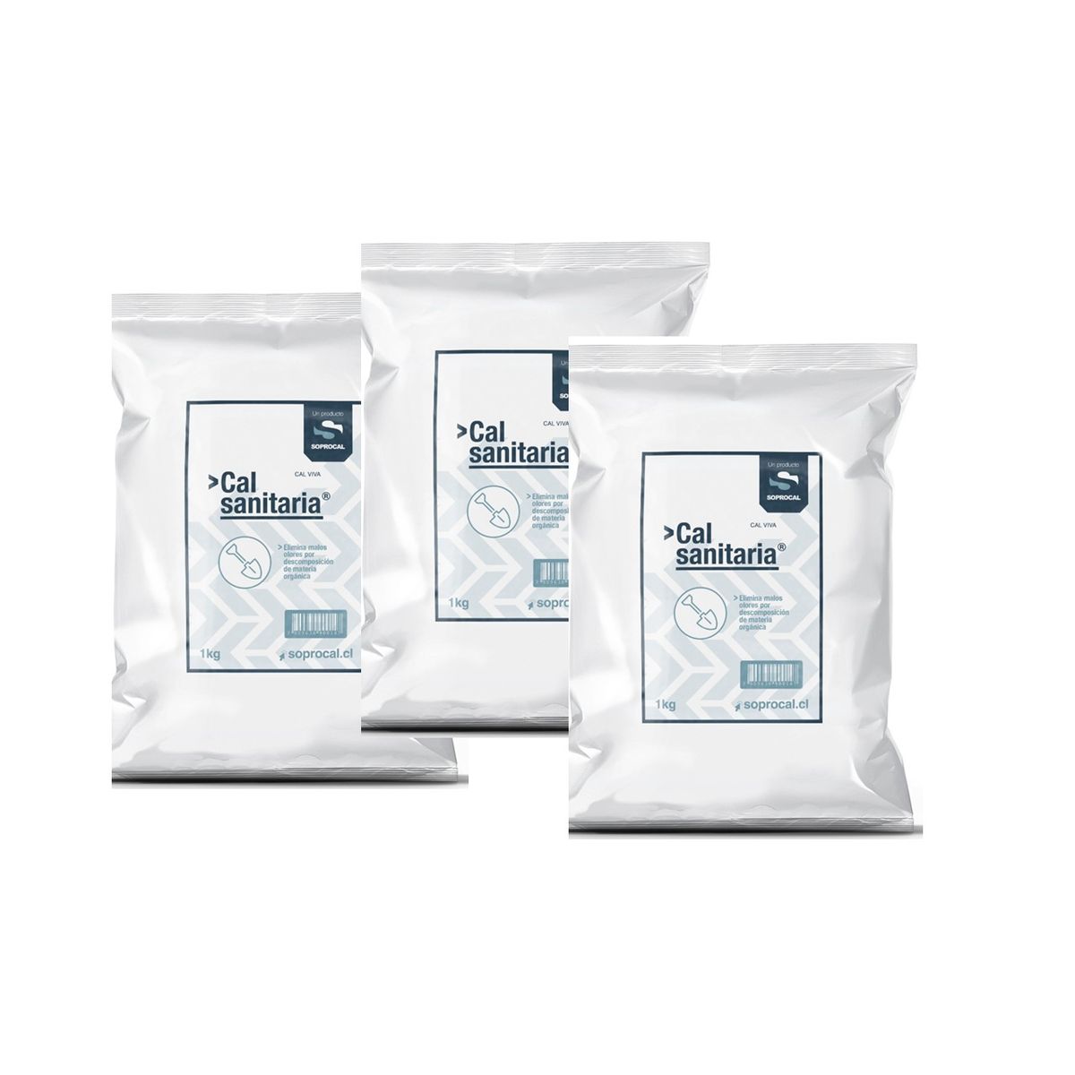 SOPROCAL - DESPACHO A TODO EL PAIS - Cal Viva Sanitaria  Soprocal x 3 kg