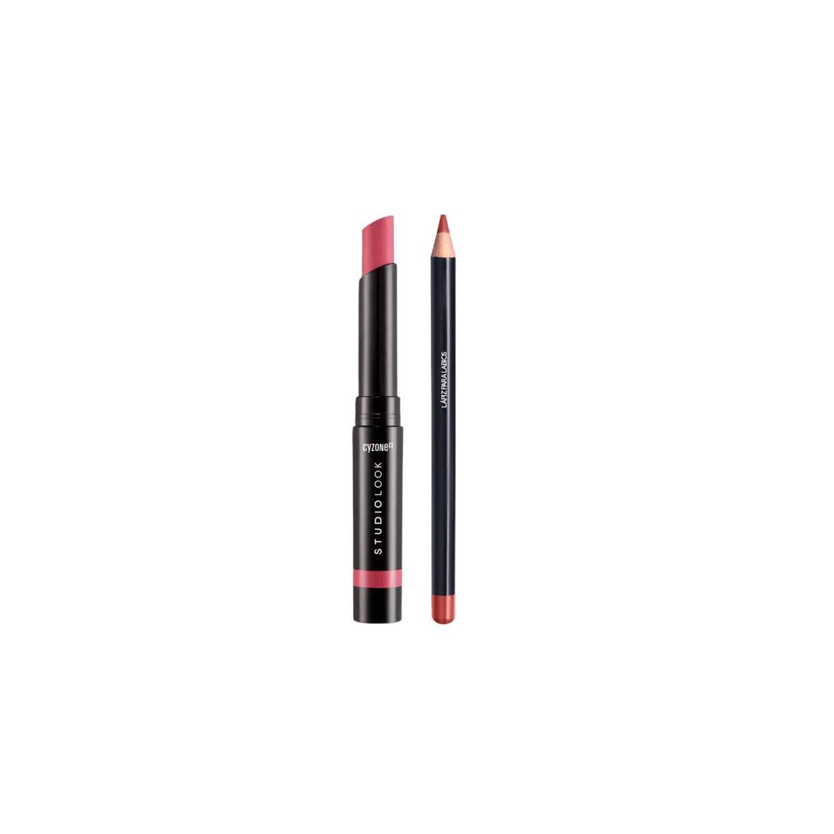 CYZONE - SET Delineador para labios Y labial combinables
