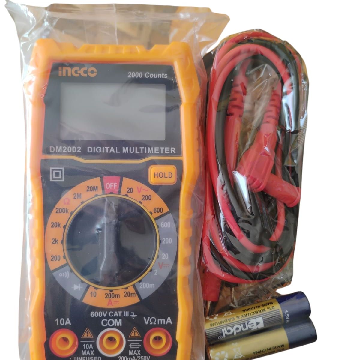 INGCO - MULTIMETRO INGCO 2000 CUENTAS