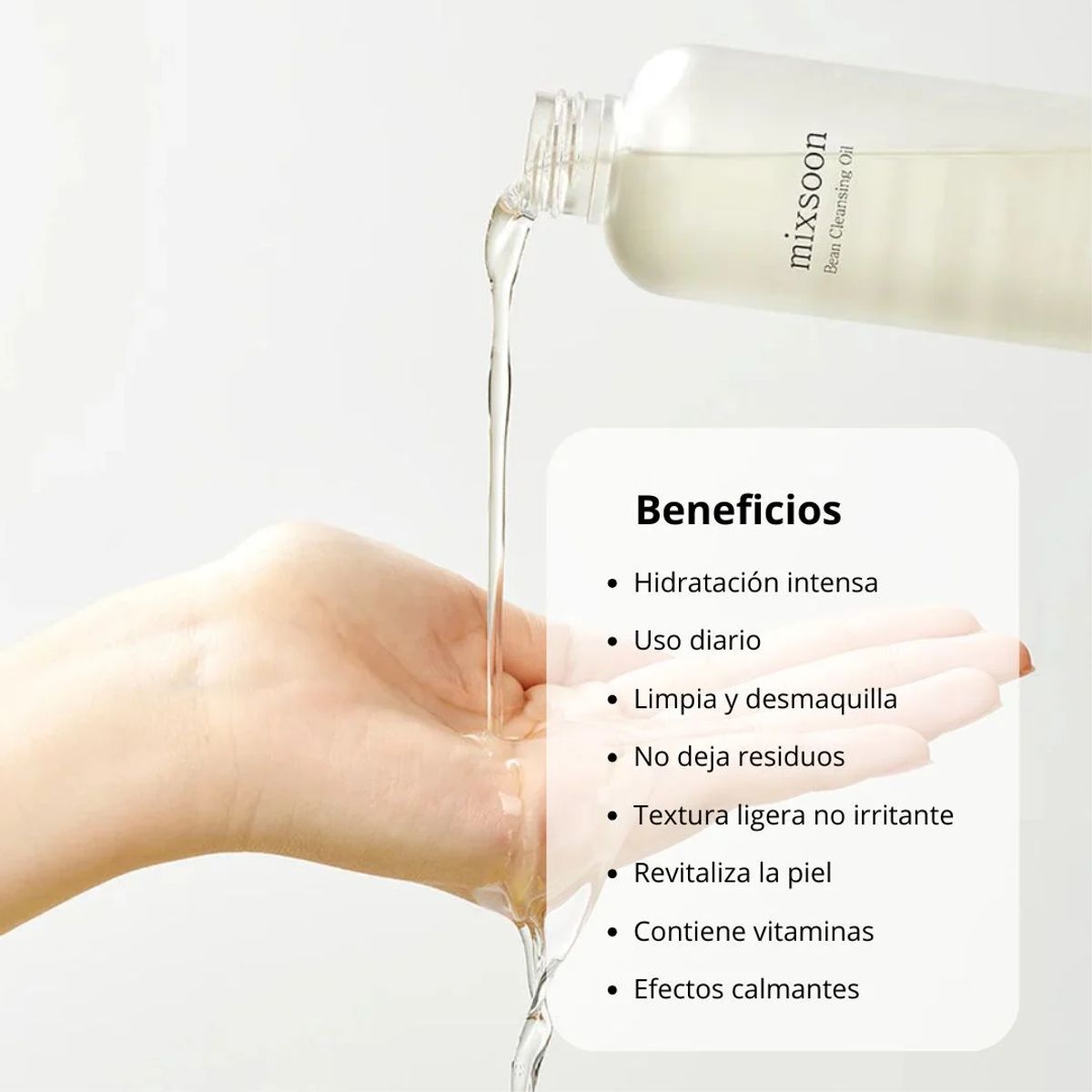 MIXSOON - Aceite limpiador Bean  - 195ml"