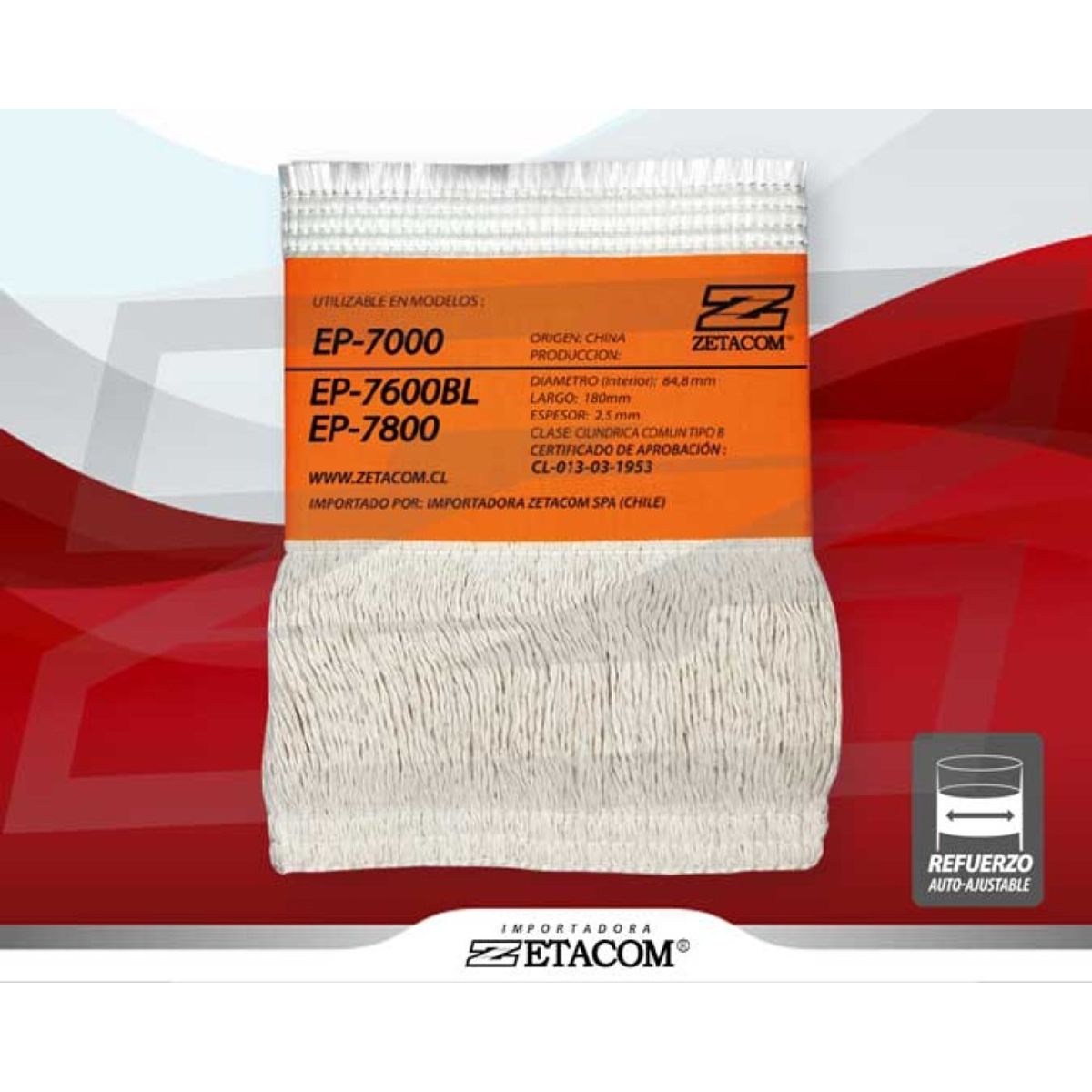 GENERICO - MECHA ESTUFA MODELO EP7000EP7600BLEP7800 ZETACOM