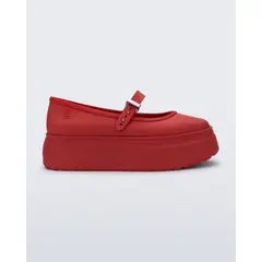 MELISSA - Soft Ballerina Platform Rojo