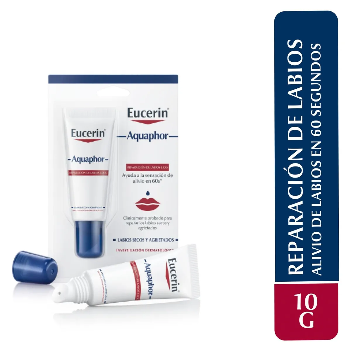 EUCERIN - EUCERIN Bálsamo Labial Aquaphor Reparador SOS 10ml