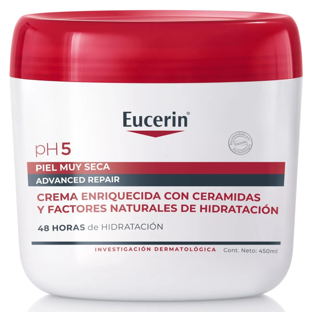 EUCERIN - Crema Corporal Hidratante Ph5 Advance Repair 450 Gr Eucerin