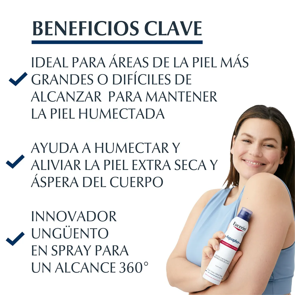 EUCERIN - Spray Corporal Reparador Aquaphor 150ml Eucerin