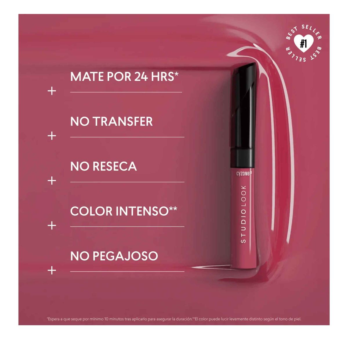 CYZONE - Labial Mate Studio Look 24 horas