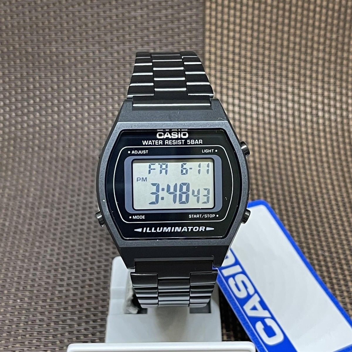 CASIO - RELOJ CASIO B640WB-1A HOMBRE DIGITAL  VINTAGE