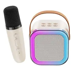 GENERICO - PARLANTE KARAOKE CON MICROFONO PORTATIL