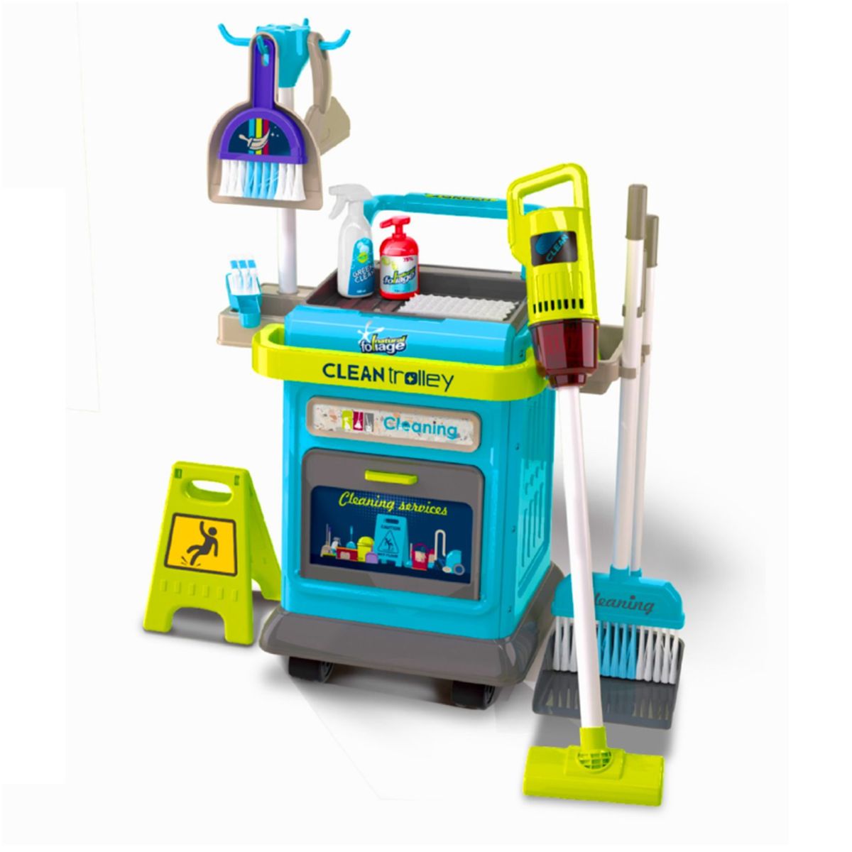 KIDSCOOL - Juego Carro De Limpieza Kids