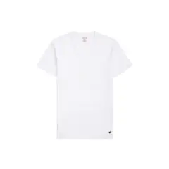 BROOKS BROTHERS - Camiseta Hombre Supima V-Neck Undershirt-3 Pack Blanco