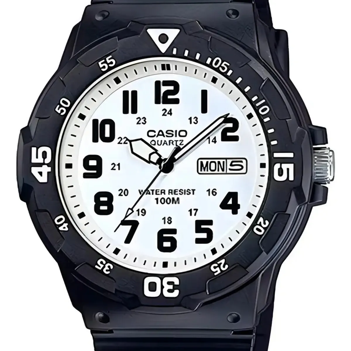 CASIO - Reloj Casio Hombre Mrw-200h-7bv Negrofondo Blanco