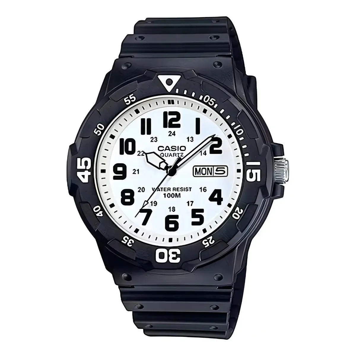 CASIO - Reloj Casio Hombre Mrw-200h-7bv Negrofondo Blanco