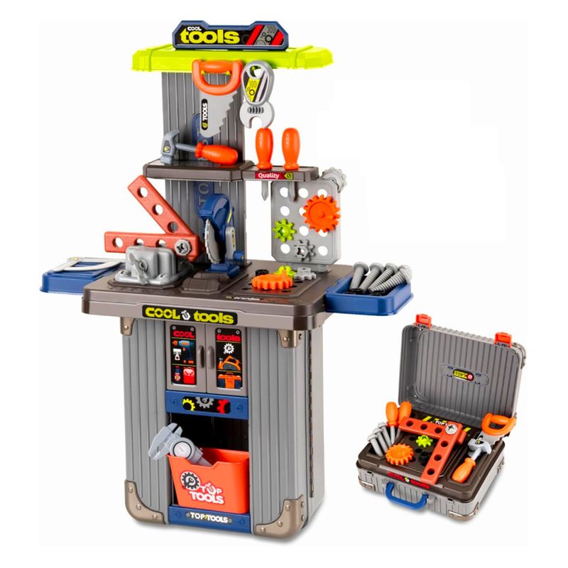 KIDSCOOL - JUEGO MALETA BANCO DE HERRAMIENTAS KIDS