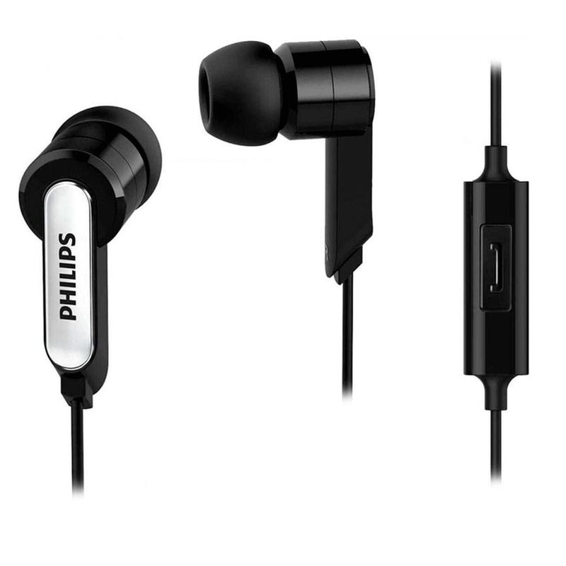 PHILIPS - Audífonos Philips She1405bk Manos Libres In-EAR - Negro