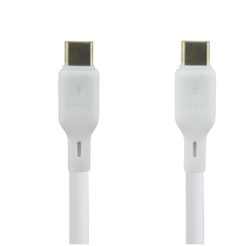 GENERICO - Cable Doble Type-C 60W 1m DatosCarga Caja