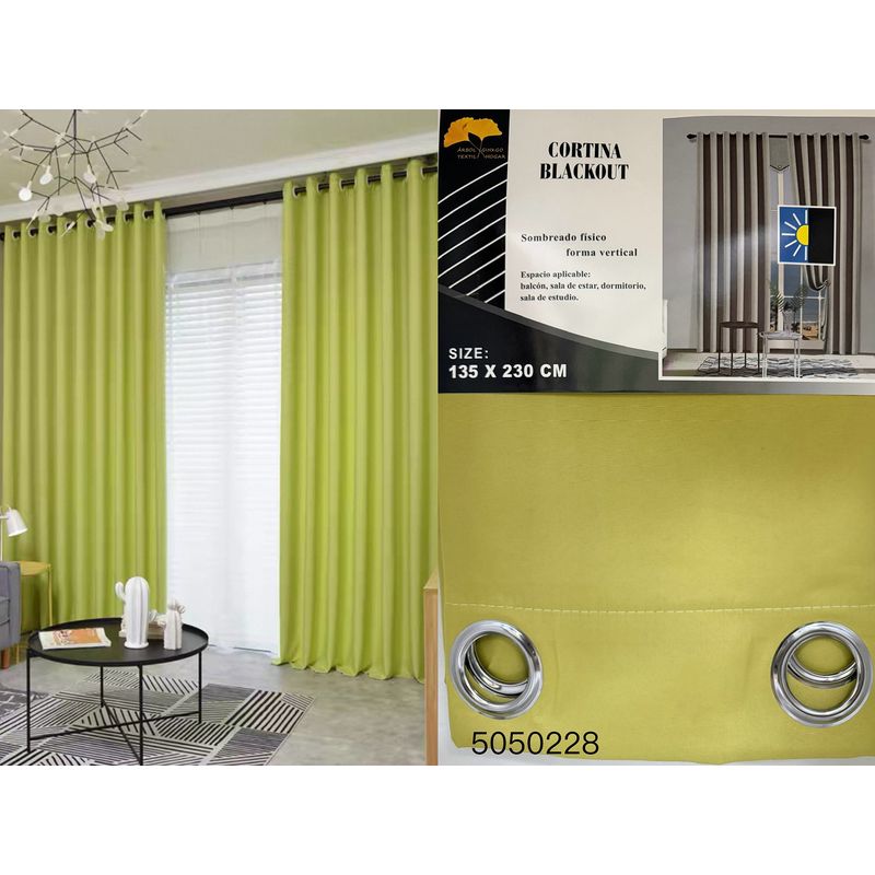 GENERICO - CORTINA BLACKOUT135x230CM