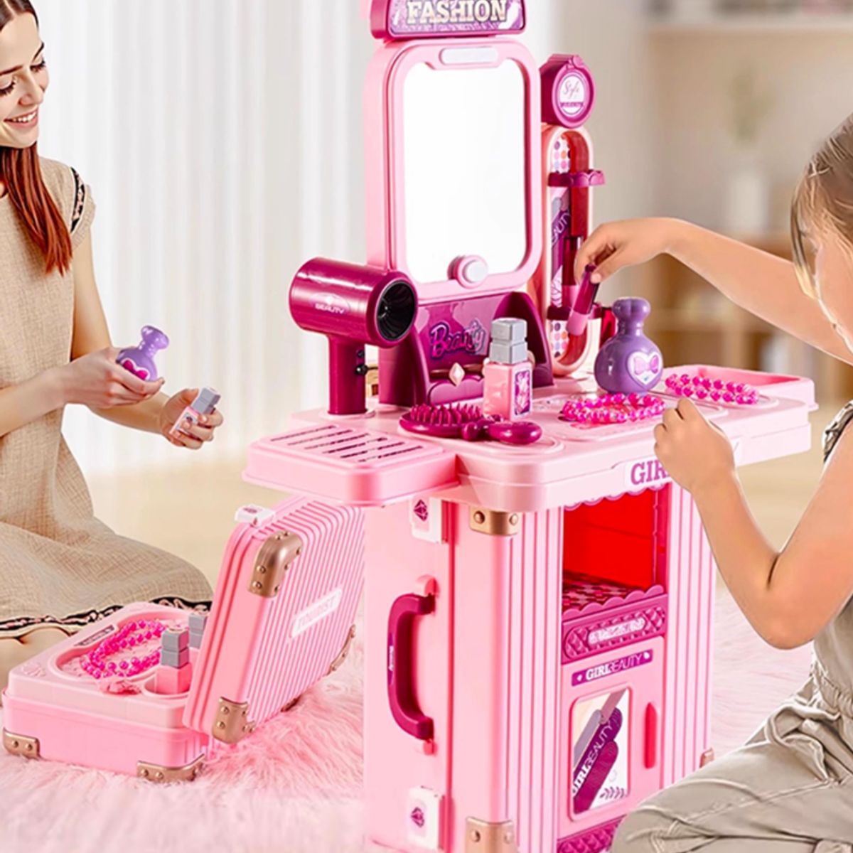 KIDSCOOL - Juego De Maleta Tocador Belleza