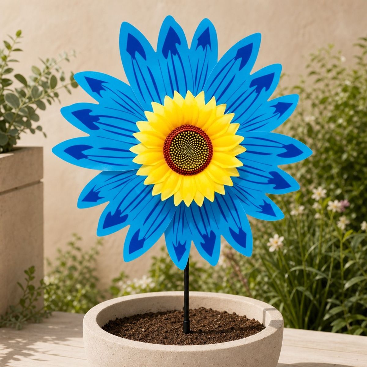 HOMESTAR - Remolino de Jardín 70 cm - Azul