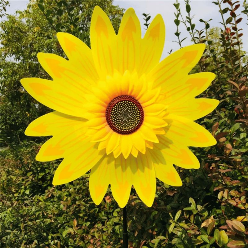HOMESTAR - Remolino de Jardín 70 cm - Amarillo