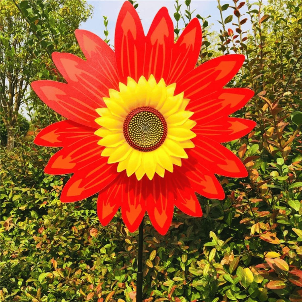 HOMESTAR - Remolino de Jardín 70 cm - Rojo