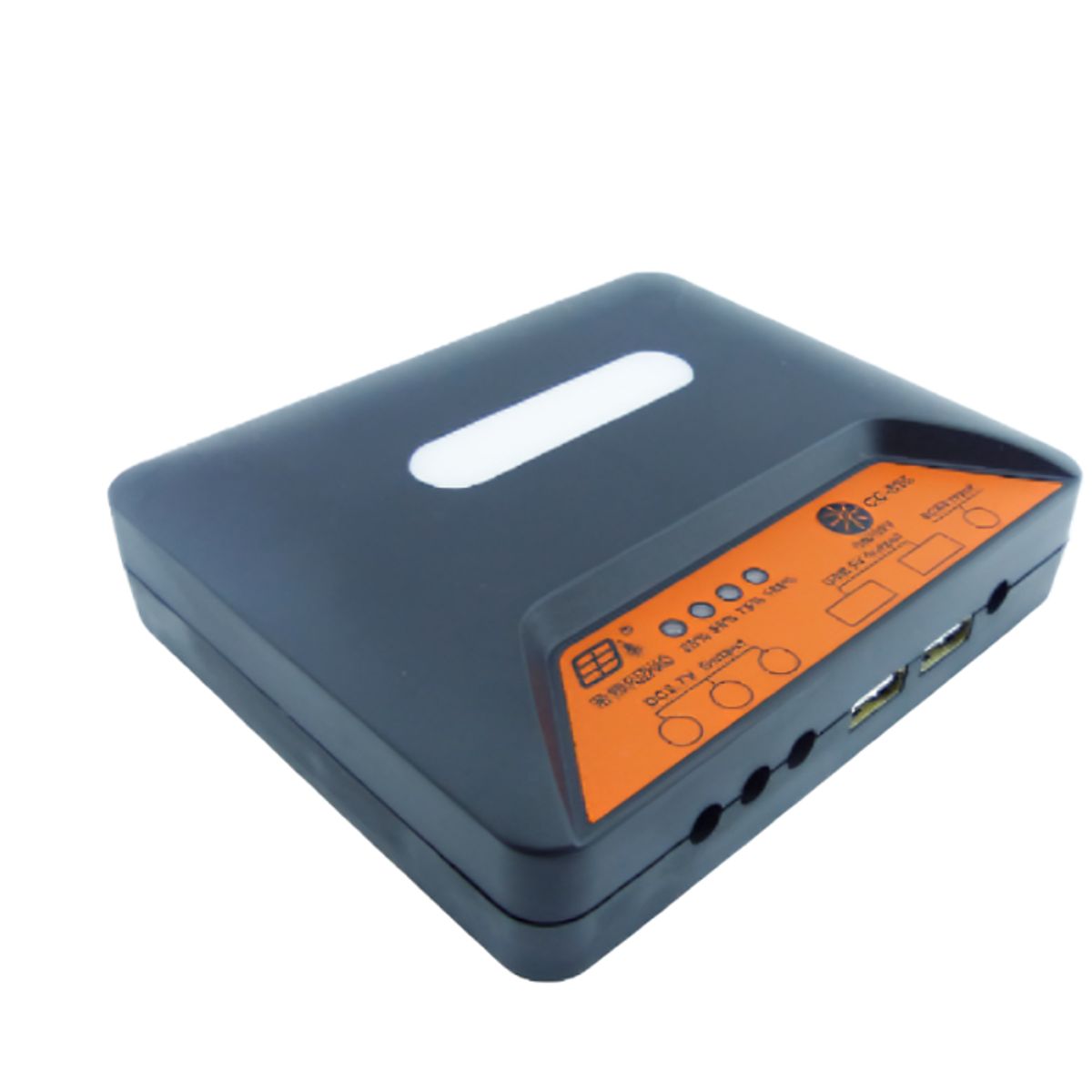 GENERICO - Kit Solar Emergencia FUZHAOI CC035 con 2 USB