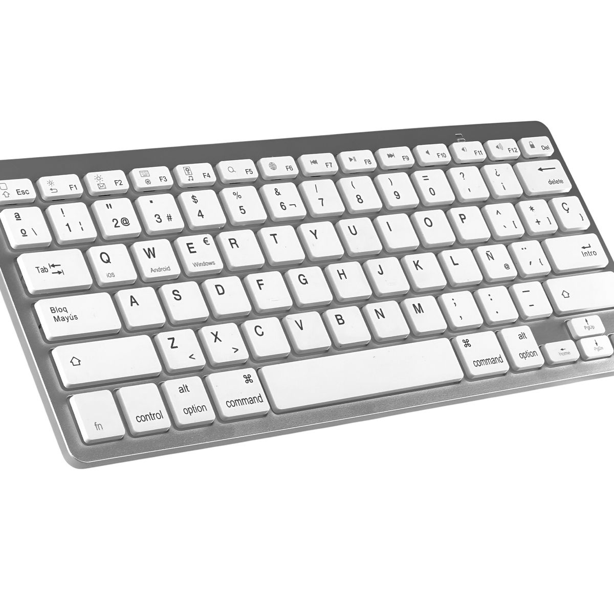 GENERICO - Teclado Inalambrico Bluetooth Para Mac Android Windows