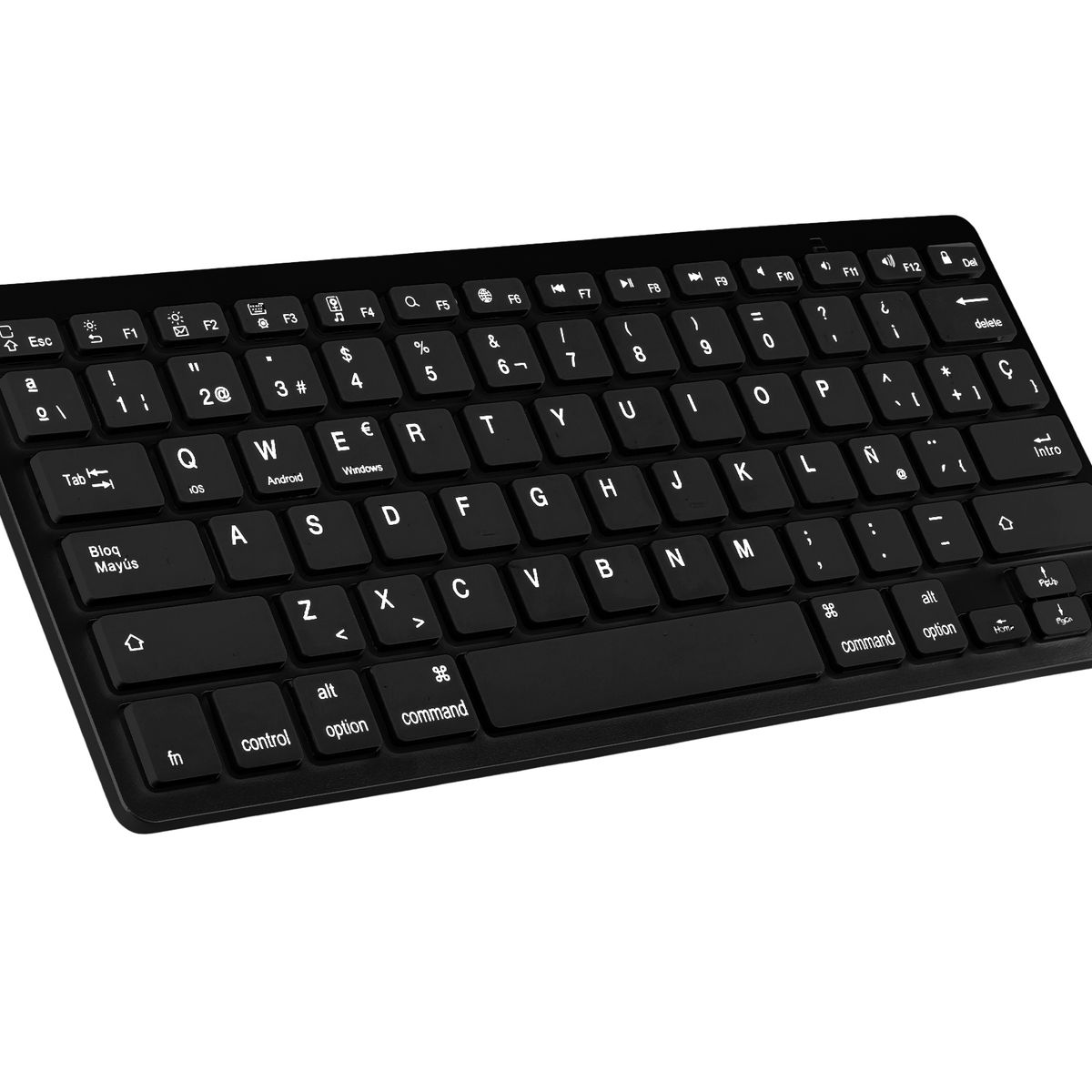 GENERICO - Teclado Inalambrico Bluetooth Para Mac Android Windows