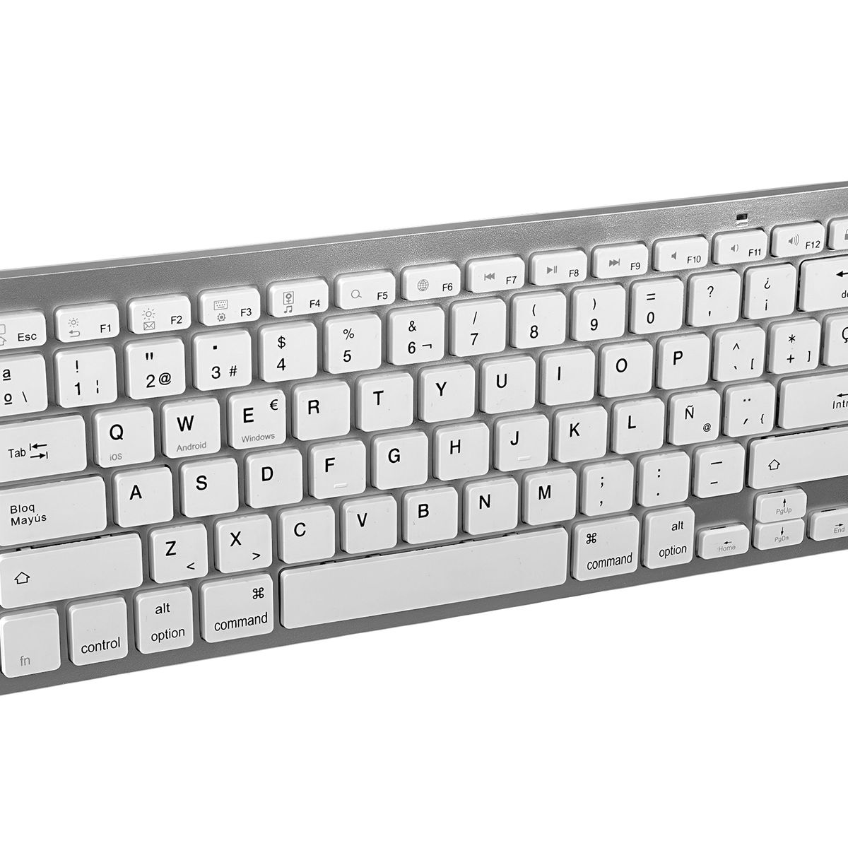 GENERICO - Teclado Inalambrico Bluetooth Para Mac Android Windows