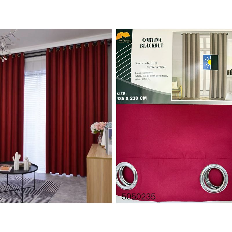 GENERICO - CORTINA BLACKOUT135x230CM