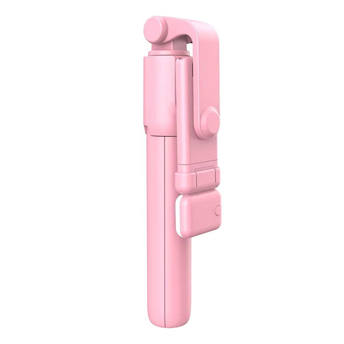 IMPOPLANET - SOPORTE PARA TELEFONO PLEGABLE SELFIE STICK BASTON EXTENSIBLE ROSADO