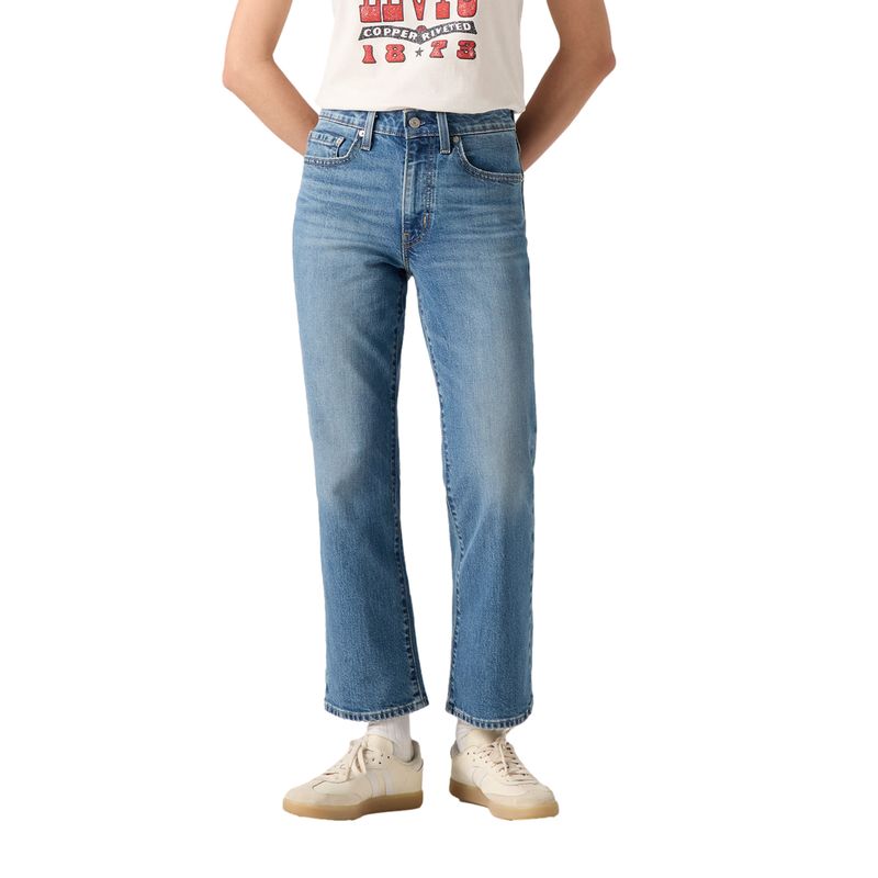 LEVIS - Jeans Mujer 725 Authentic Kick Boot Celeste Levis