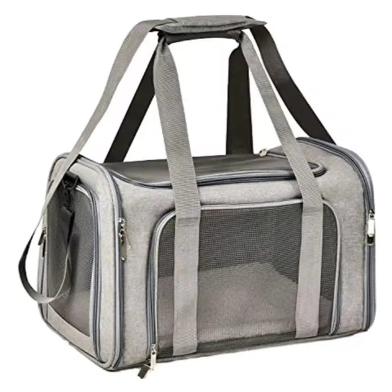 GENERICO - Bolso Transportador Mascotas - Gris