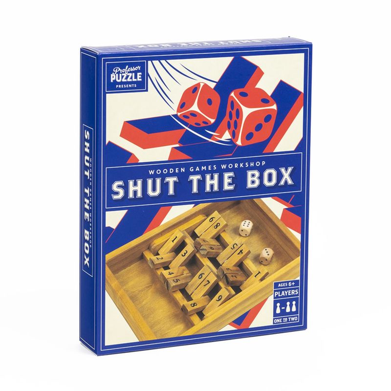 UP DOWN JUEGOS - Shut the Box - Wooden Games Workshop