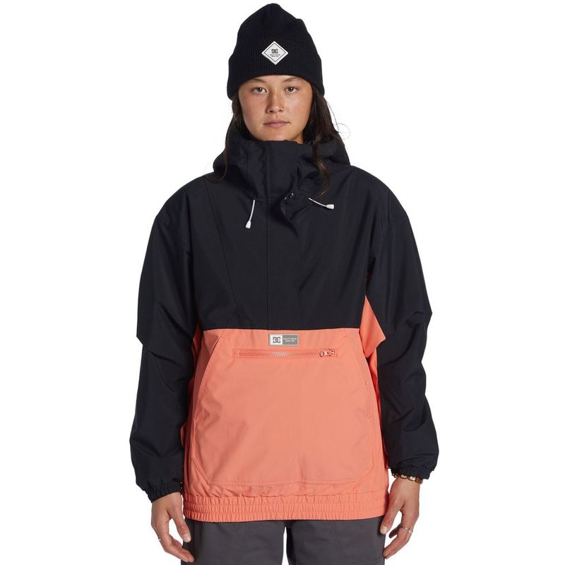 DC SHOES - Chaqueta Nieve Mujer Chalet Anorak Negro DC