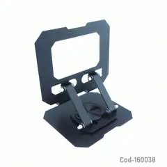 GENERICO - PORTA TABLET Y NOTEBOOK PARA SOBRE MESA ALUMINO CON ROTACION 360 GRADOS COLORES MEDIDAS 15X12CM