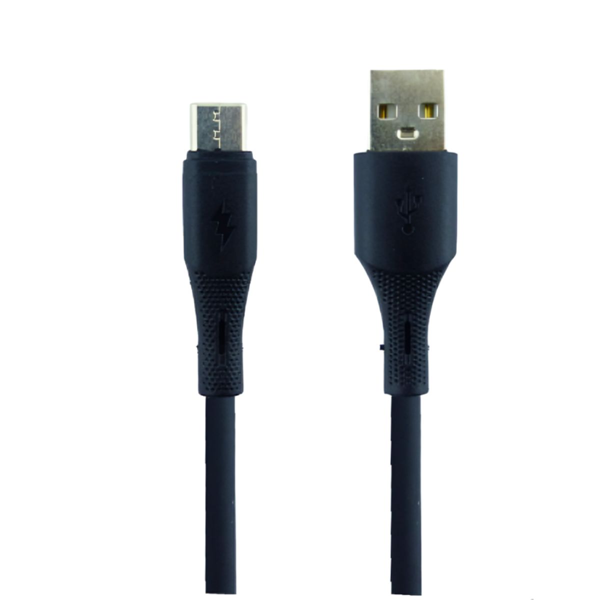GENERICO - Cable USB A-Type-C S39 6A 1m NegroBlanco