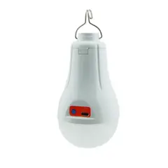 GENERICO - Ampolleta LED Solar 669A 30W con Panel Caja