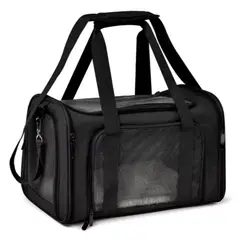 GENERICO - Bolso Transportador Mascotas - Negro