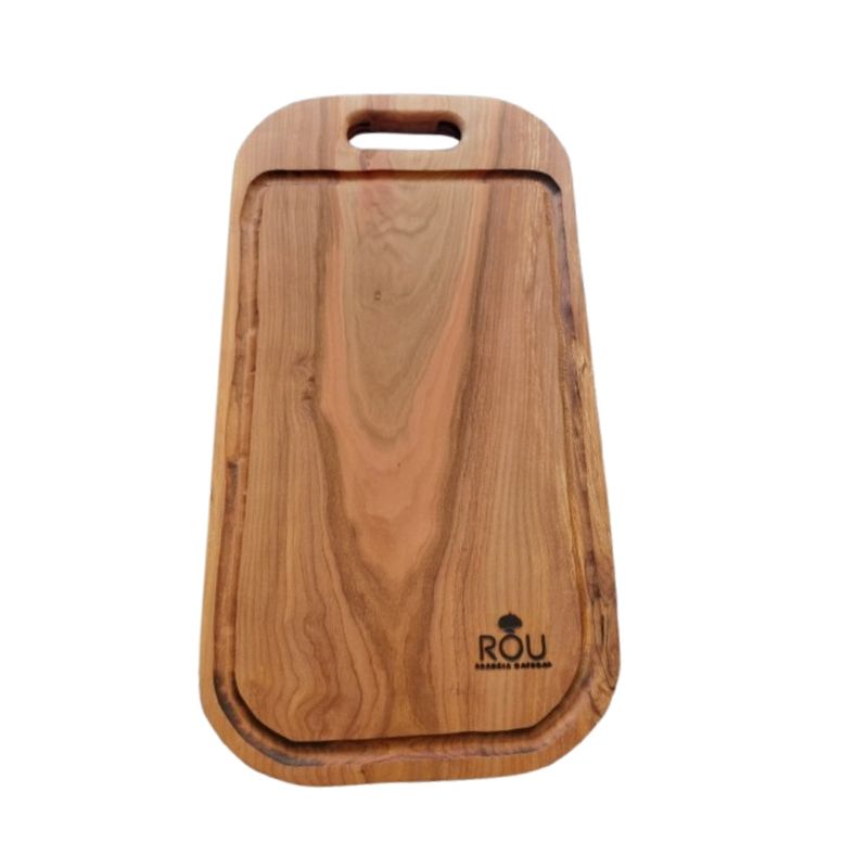ROU ESENCIA NATURAL - Tabla para picar en madera nativa 50 x 26 cm. ROU