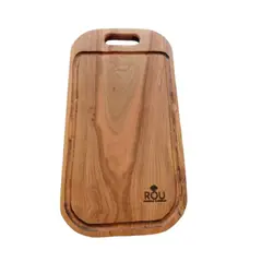 ROU ESENCIA NATURAL - Tabla para picar en madera nativa 50 x 26 cm. ROU
