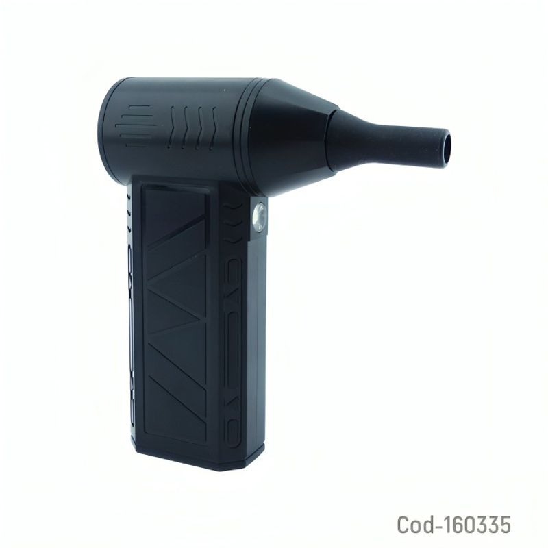 GENERICO - Soplador Mini Jet Fan con Luz Recargable Type-C