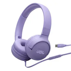 JBL - Audífonos Tune 520 con Cable Tipo C Purple