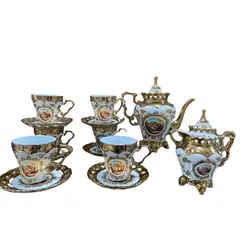 GENERICO - Set de Tazas y Tetera Bavarian High Quality