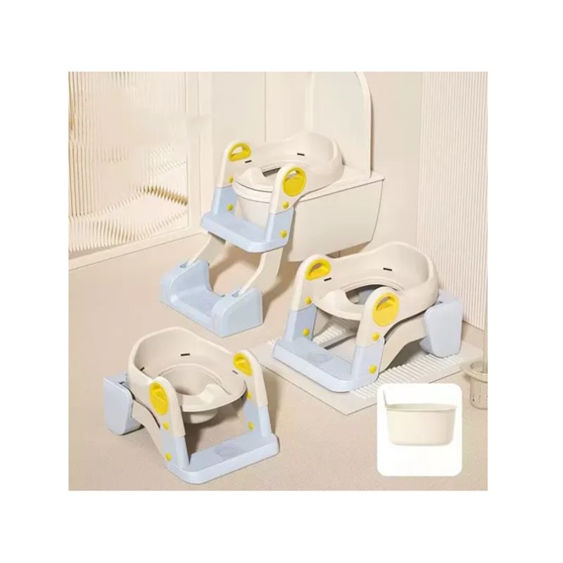 GENERICO - Pelela Asiento Adaptador Escalera Inodoro Wc 3 En1 Niños