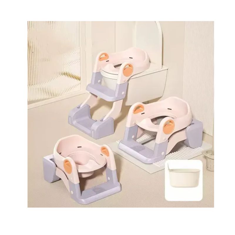 GENERICO - Pelela Asiento Adaptador Escalera Inodoro Wc 3 En1 Niños